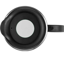 Stainless steel, double walled travel mug